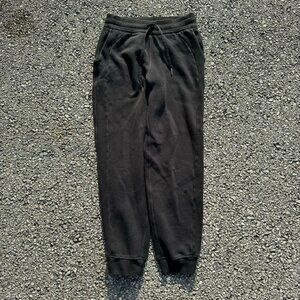 Women's‎ Lululemon Black Cuffed Workout Sweatpants w/ Drawstrings
